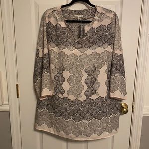 Violet & Claire, 2X, sheer material